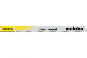 Jig Saw Blades - PKT 5 T 101 B Clean Wood