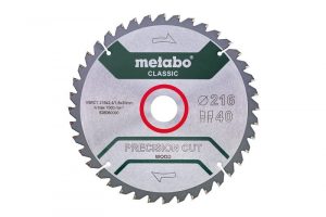 Metabo Circular saw-blade HWCT 216 X 30, Z40